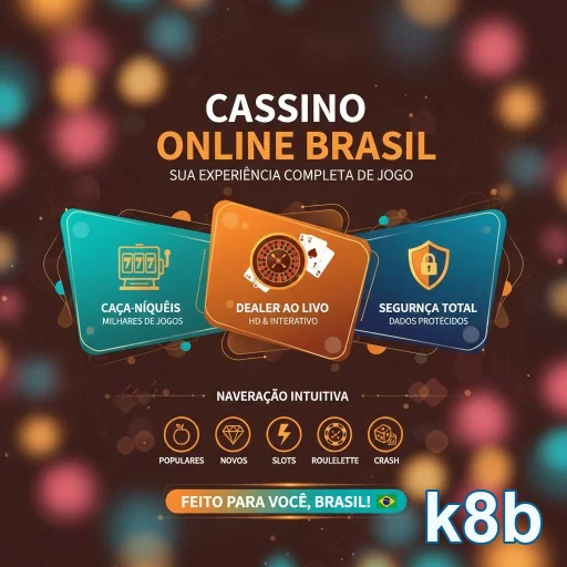 Tela de celular com login seguro na plataforma k8b