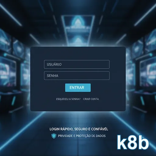 Entrada segura no k8b com verificação no celular